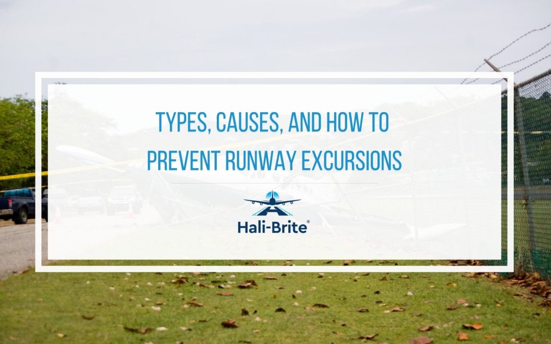 Featured image of the types, causes, and how to prevent runway excursions