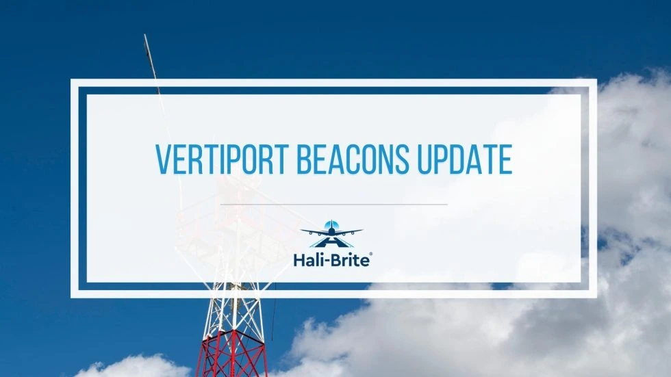 Vertiport Identification Beacon and Wind Cone Specifications