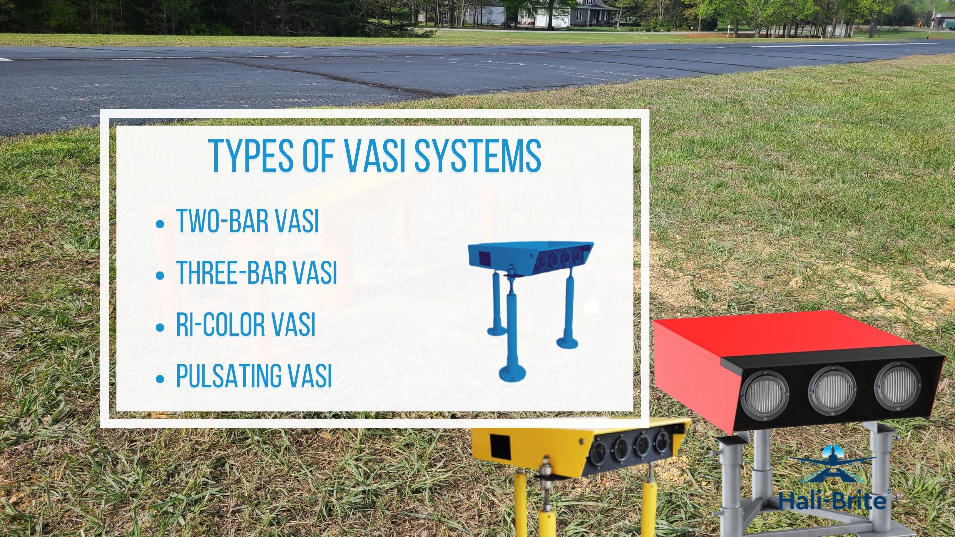 Infographic image of types of vasi systems